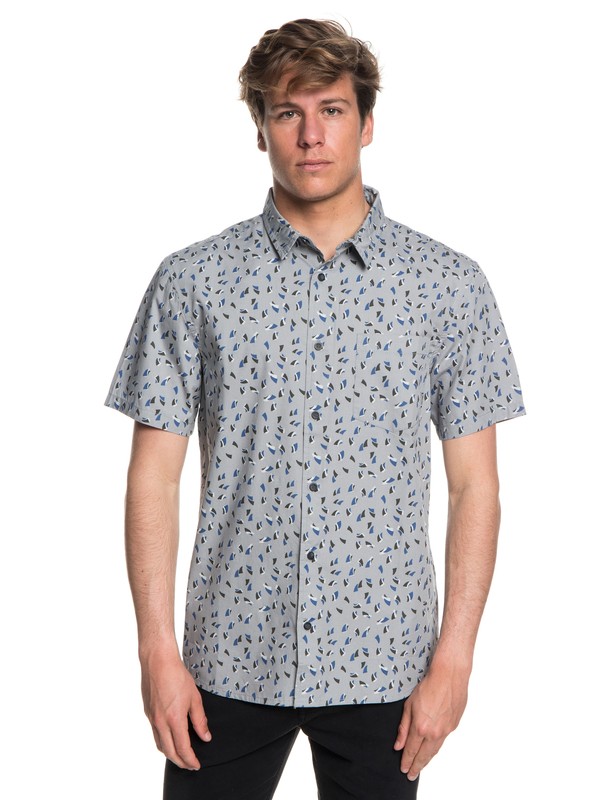 quiksilver, Camisa Manga Curta Akan Waters Quiksilver, SLEET MECHANICAL DITSY (szp6) 0 Camisa Manga Curta Akan Waters Quiksilver BR62281339 Quiksilver