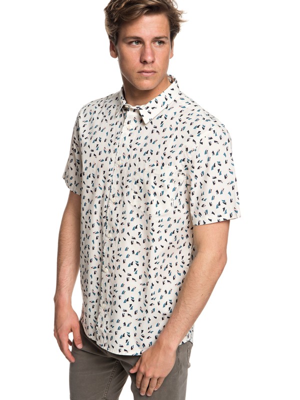 quiksilver, Camisa Manga Curta Akan Waters Quiksilver, BIRTCH* (wdw6) 0 Camisa Manga Curta Akan Waters Quiksilver BR62281339 Quiksilver