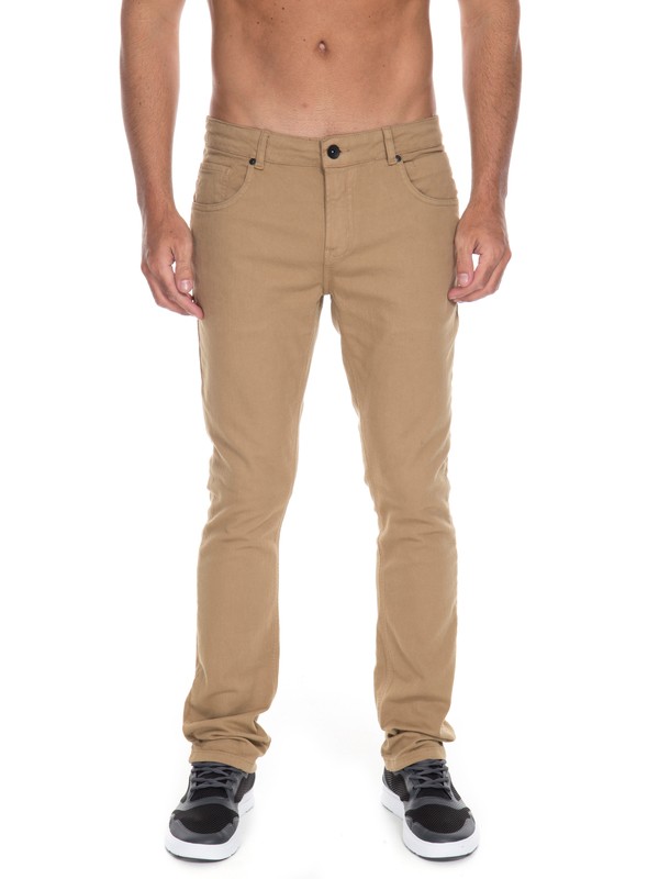 quiksilver, Calça Jeans Street Color Quiksilver, SAND* (san) 0 Calça Jeans Street Color Quiksilver Beige BR63331593 Quiksilver