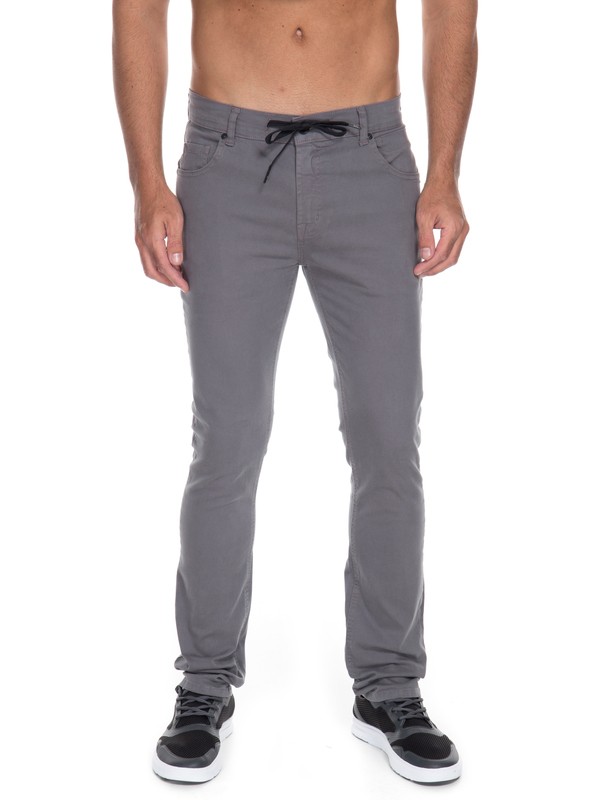 quiksilver, Calça Skate Color Quiksilver, TARMAC* (kta1) 0 Calça Skate Color Quiksilver BR63351215 Quiksilver