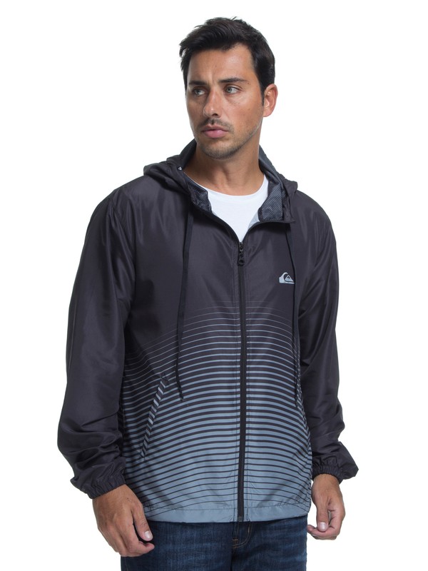 quiksilver, Jaqueta c/ Capuz Regular Fit Soundwave Quiksilver, TRUE BLAK / BALTIC BLUE (blk) 0 Jaqueta c/ Capuz Regular Fit Soundwave Quiksilver Preto BR64451252 Quiksilver