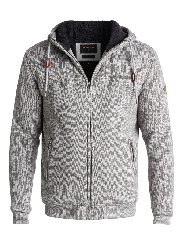quiksilver, QK JAQUETA ESP NEW CYPRESS SNAP IMP, LIGHT GREY HEATHER* (lgh) 0 QK JAQUETA ESP NEW CYPRESS SNAP IMP Cinza BR64451270 Quiksilver