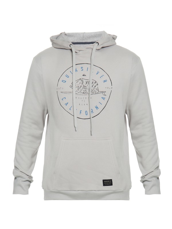 quiksilver, Moletom Canguru Fechado c/ Capuz Roamer Quiksilver, SILVER* (sil) 0 Moletom Canguru Fechado c/ Capuz Roamer Quiksilver Cinza BR65501789 Quiksilver