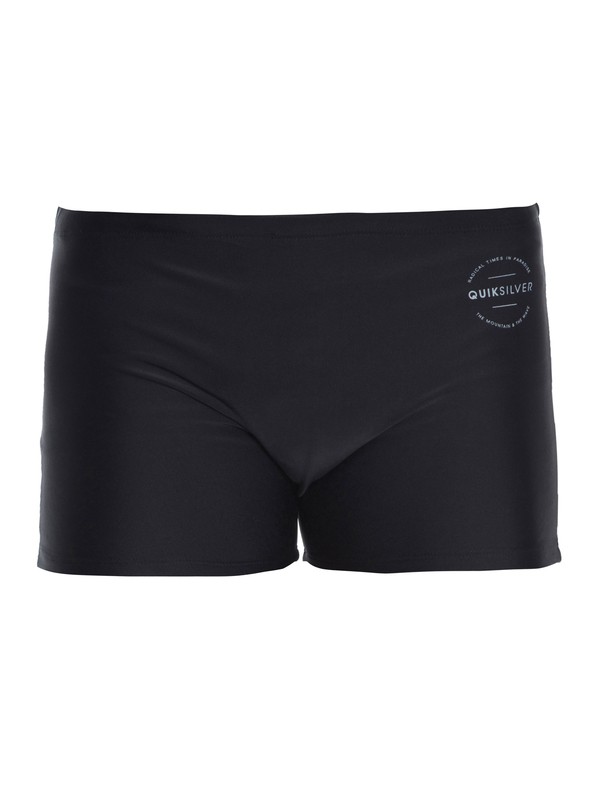 quiksilver, Sunga Masculina Lycra Estampa Frontal Quiksilver, TRUE BLAK / BALTIC BLUE (blk) 0 Sunga Masculina Lycra Estampa Frontal Quiksilver Preto BR66581251 Quiksilver