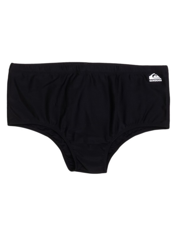 quiksilver, Sunga Lisa Logo Sig Quiksilver, BLACK* (blk) 0 Sunga Lisa Logo Sig Quiksilver Preto BR66581289 Quiksilver