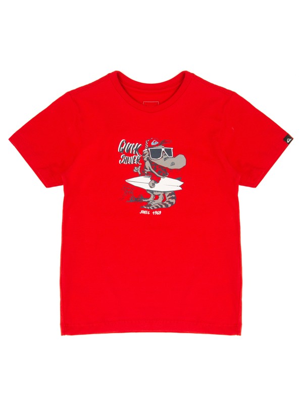 quiksilver, Camiseta Manga Curta Infantil Beach Park Quiksilver, RIO RED* (red) 0 Camiseta Manga Curta Infantil Beach Park Quiksilver Vermelho BR68112094 Quiksilver
