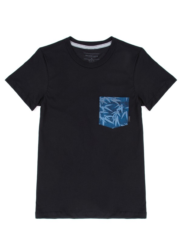 quiksilver, Camiseta Juvenil Filter Logo Quiksilver, BLACK* (blk) 0 Camiseta Juvenil Filter Logo Quiksilver Preto BR68141319 Quiksilver