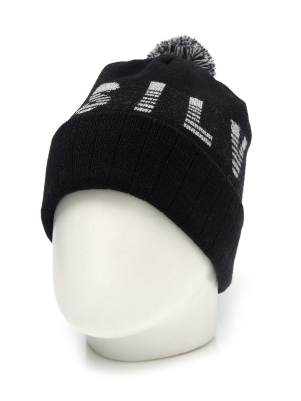 quiksilver, Gorro Quik Lines Quiksilver, TRUE BLAK / BALTIC BLUE (blk) 0 Gorro Quik Lines Quiksilver Preto BR78861213 Quiksilver