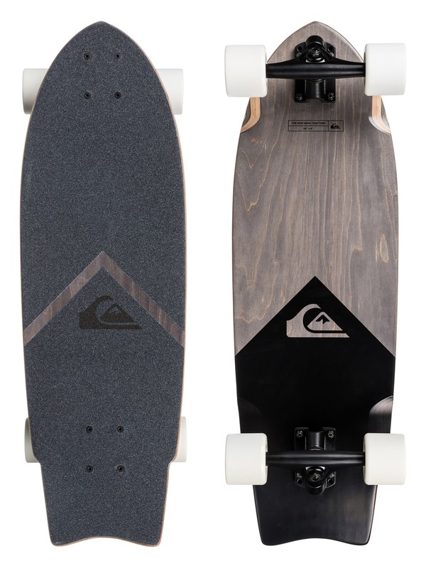quiksilver, Skate Black Eye - Cruiser Mediano, BLACK (kvj0) 0 Skate Black Eye - Cruiser Mediano Negro EGL0BLKEYE Quiksilver