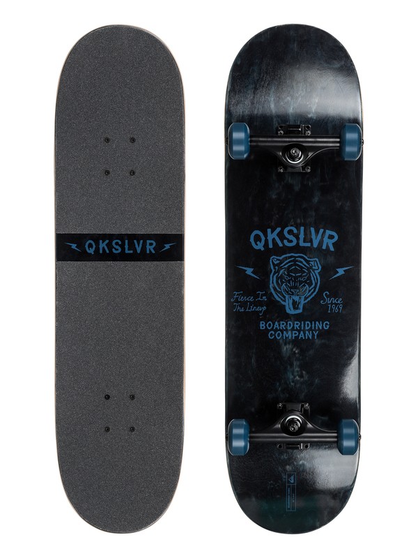 quiksilver, Boardrider Tigris - Bowl Street Skateboard, BLACK (kvj0) 0 Boardrider Tigris - Bowl Street Skateboard Noir EGL0TIGRIS Quiksilver