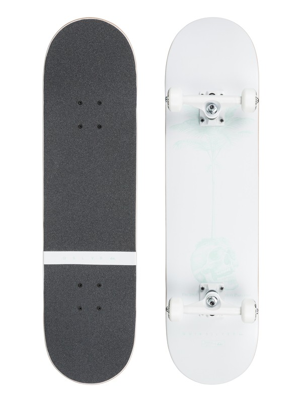 quiksilver, Anaskull - Street Skateboard, WHITE (wht) 0 Anaskull - Street Skateboard Blanc EGLANASKUL Quiksilver