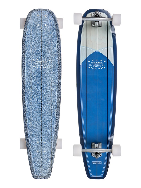 quiksilver, Blue Rapa Nui US - Soul Surfing Longboard, BLUE IRIS/HEATHER BLUE (xbbb) 0 Blue Rapa Nui US - Soul Surfing Longboard EGLLSRPNUS Quiksilver