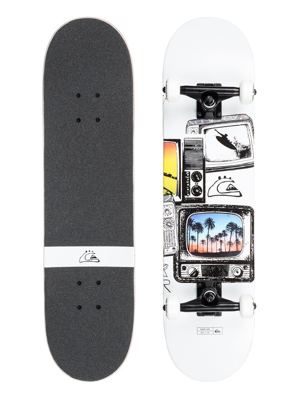 quiksilver, Mixed Tape - Skate para Street, WHITE (wht) 0 Mixed Tape - Skate para Street Blanco EGLMIXEDTP Quiksilver