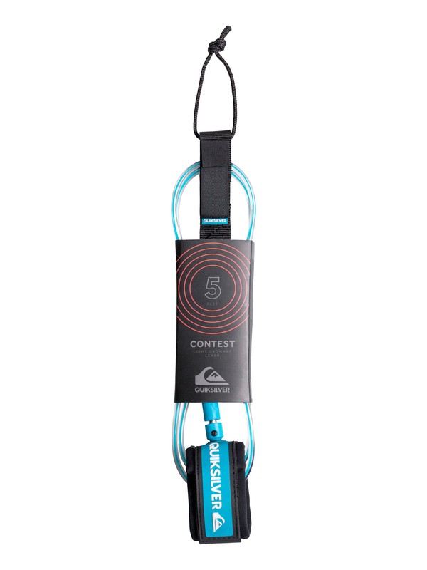quiksilver, The Contest Surf Leash, HAWAIIAN OCEAN (bmj0) 0 The Contest Surf Leash EGLQSLHCST Quiksilver