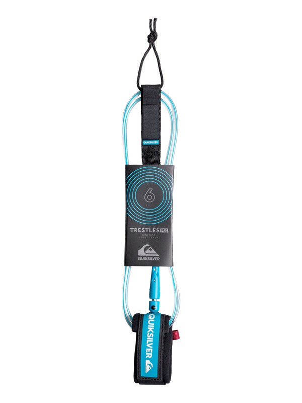 quiksilver, The Trestles Pro Surf Leash - Surf Leash, HAWAIIAN OCEAN (bmj0) 0 The Trestles Pro Surf Leash - Surf Leash EGLQSLHTRP Quiksilver