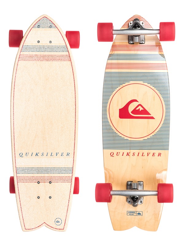 quiksilver, La Boheme 30 Cruiser Skateboard, REAL TEAL (bpr0) 0 La Boheme 30 Cruiser Skateboard EGLQSLSBHM Quiksilver