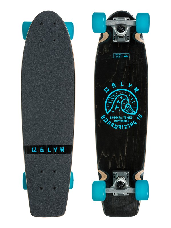 quiksilver, Candi Skateboard, BLUE JEWEL (bns0) 0 Candi Skateboard Blue EGLSCDIUS Quiksilver