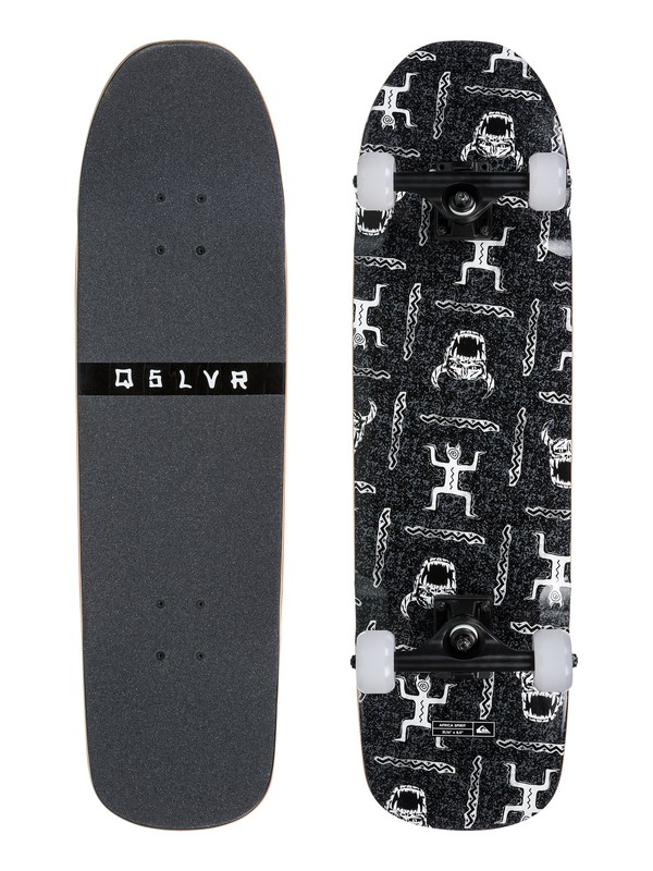 quiksilver, Africa Spirit Skateboard, MONUMENT (sle0) 0 Africa Spirit Skateboard Grey EGLSLSSAUS Quiksilver