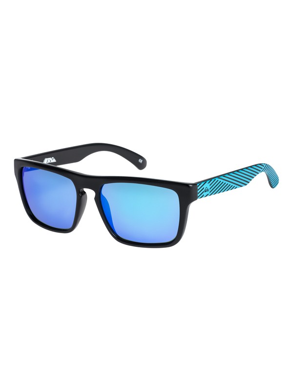 quiksilver, Small Fry - Sunglasses, BLACK-BLUE/FLASH BLUE (xkbb) 0 Small Fry - Sunglasses Black EKS4077 Quiksilver