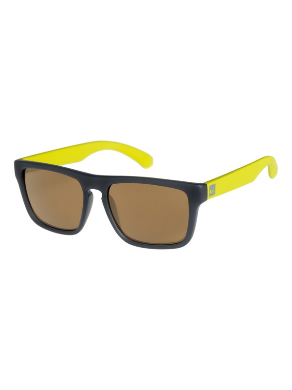 quiksilver, Small Fry - Sunglasses, DARK GREY/LIME (xssg) 0 Small Fry - Sunglasses Gray EKS4077 Quiksilver