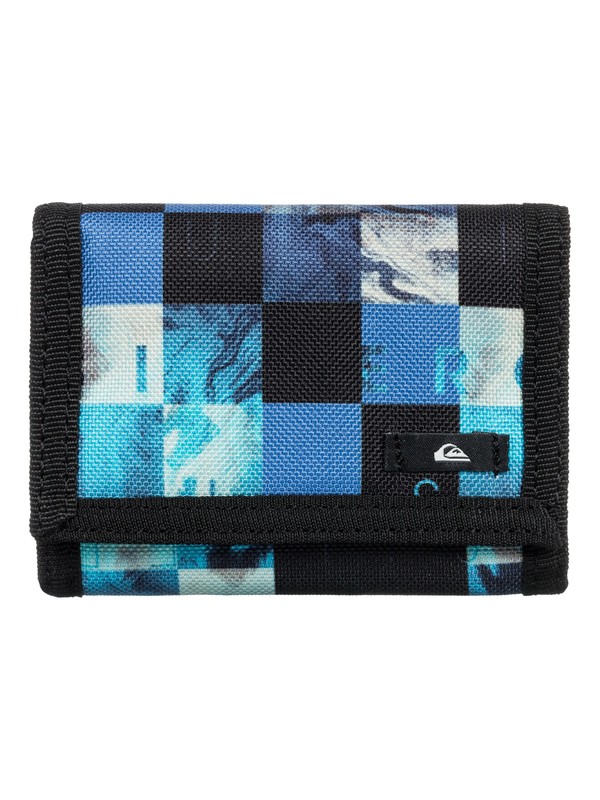 quiksilver, Boys 8-16 On Boards Wallet, BP CHECKS HAWAIIAN OCEAN (bmj9) 0 Boys 8-16 On Boards Wallet EQBAA03017 Quiksilver