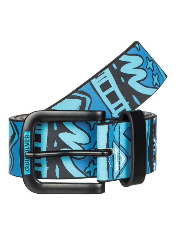 quiksilver, Boys 8-16 Hectic Belt, NEON BLUE (bnm0) 0 Boys 8-16 Hectic Belt EQBAA03020 Quiksilver