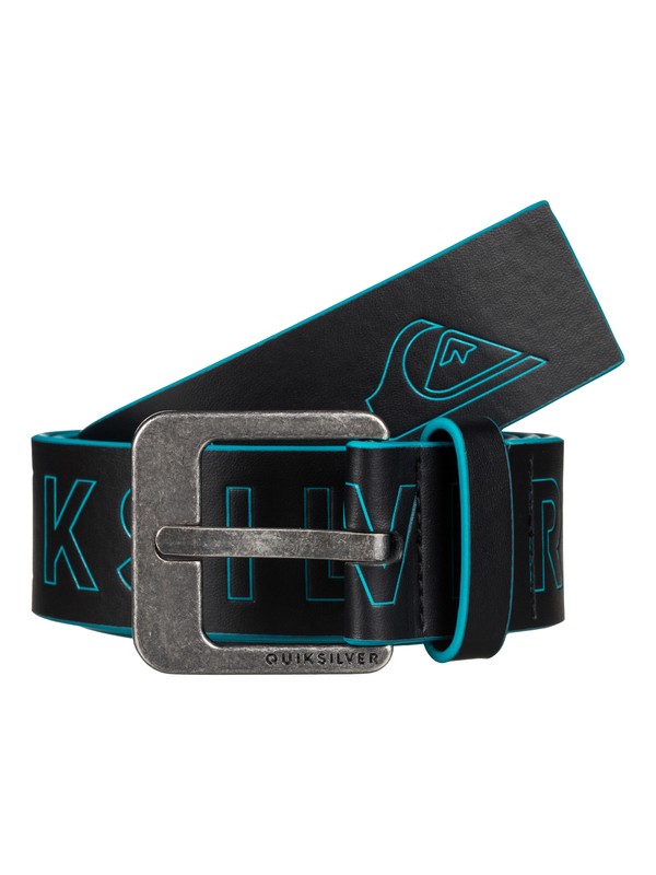 quiksilver, Boy's 8-16 Old Times Fake-Leather Belt, SCUBA BLUE (blj0) 0 Boy's 8-16 Old Times Fake-Leather Belt EQBAA03032 Quiksilver