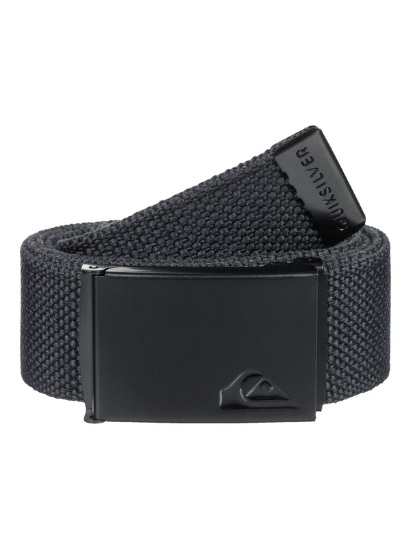quiksilver, Boy's 8-16 Principle Webbing Belt, BLACK (kvj0) 0 Boy's 8-16 Principle Webbing Belt EQBAA03033 Quiksilver