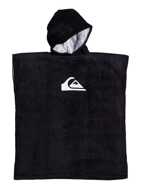 quiksilver, Youth - Hooded Changing Towel, BLACK (kvj6) 0 Youth - Hooded Changing Towel EQBAA03040 Quiksilver