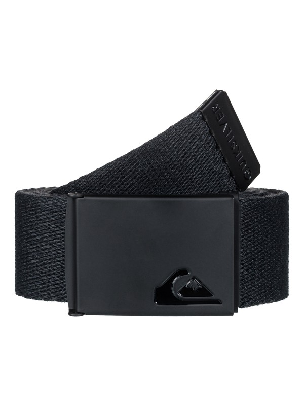 quiksilver, Boy's 8-16 The Jam Reversible Webbing Belt, BLACK (kvj0) 0 Boy's 8-16 The Jam Reversible Webbing Belt Black EQBAA03044 Quiksilver