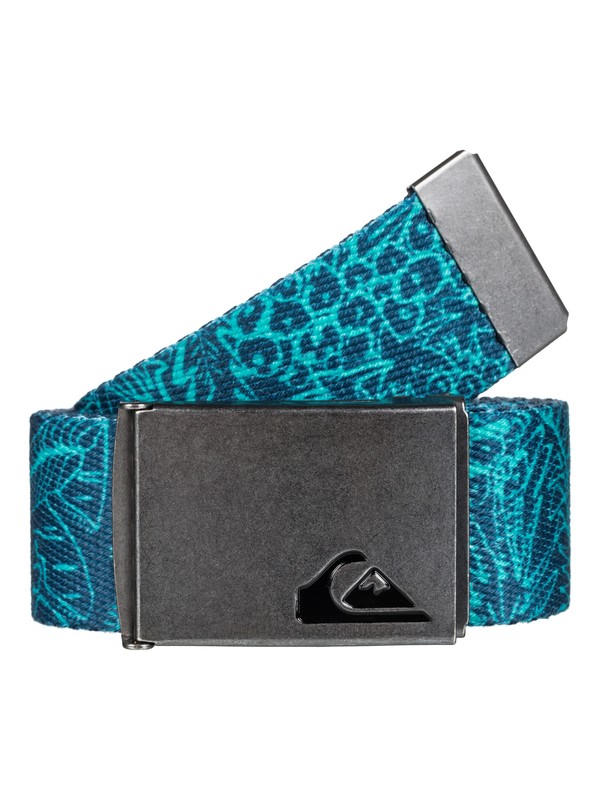quiksilver, The Jam - Ceinture en tissu réversible, MEDIEVAL BLUE (bte0) 0 The Jam - Ceinture en tissu réversible EQBAA03045 Quiksilver
