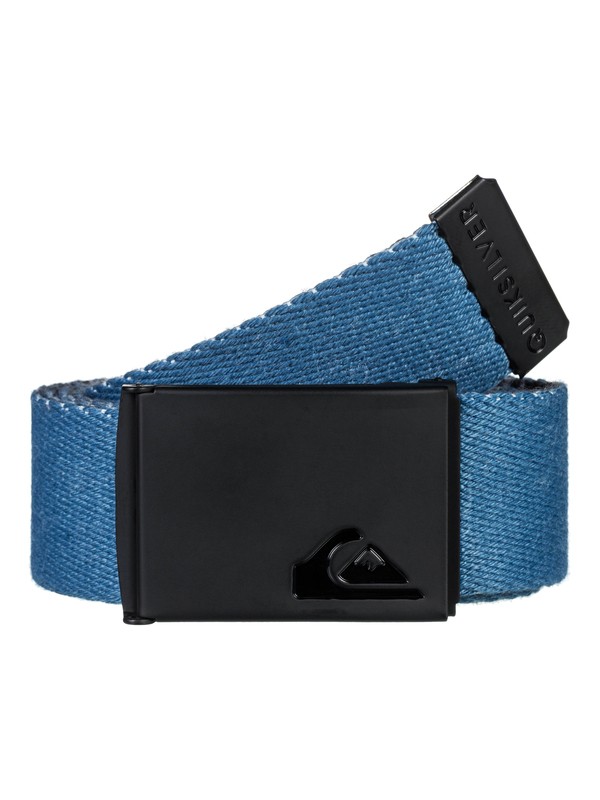 quiksilver, The Jam 3 - Cinturón de Poliéster para Chicos 8-16, SILVER SCONCE (szm0) 0 The Jam 3 - Cinturón de Poliéster para Chicos 8-16 Gris EQBAA03050 Quiksilver