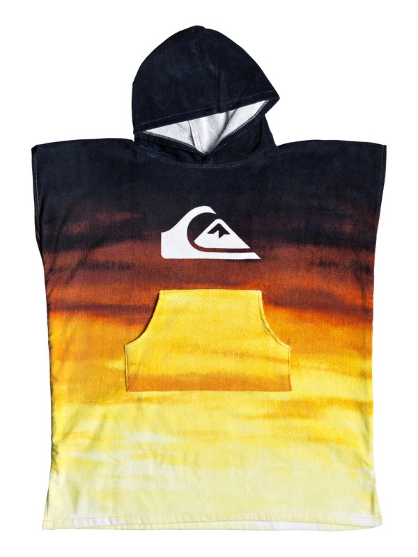 quiksilver, Boy's 8-16 Hoody Surf Poncho, TIGER ORANGE (nme0) 0 Boy's 8-16 Hoody Surf Poncho Orange EQBAA03060 Quiksilver