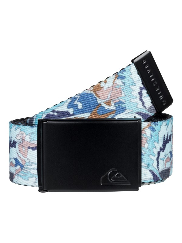 quiksilver, Boy's 8-16 The Jam Reversible Webbing Belt, BLACK (kvj0) 0 Boy's 8-16 The Jam Reversible Webbing Belt Black EQBAA03065 Quiksilver