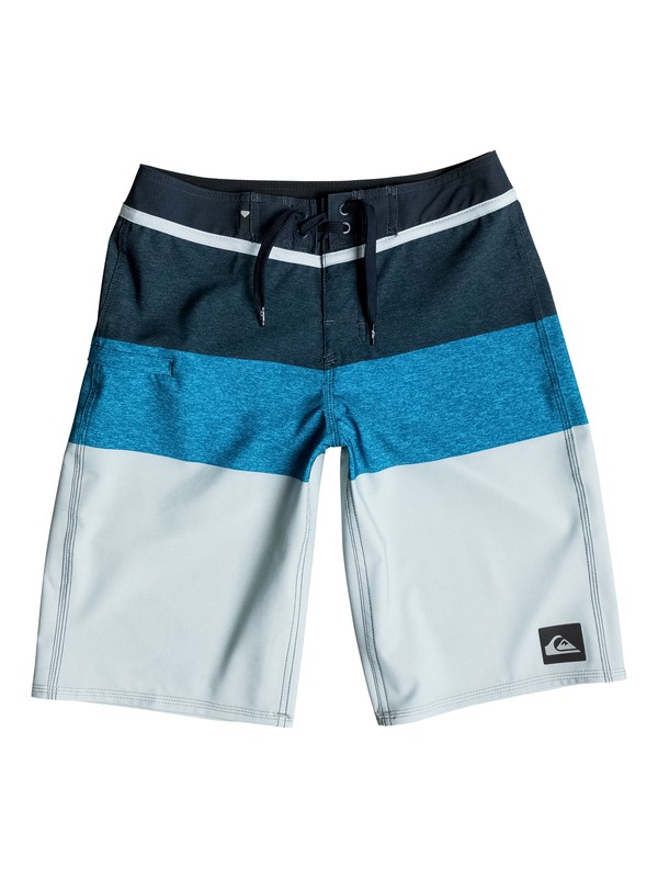 quiksilver, Boy's 8-16 Everyday Blocked Vee 19" Boardshorts, EVERYDAY BLOCKED NAVY BLAZER (byj6) 0 Boy's 8-16 Everyday Blocked Vee 19" Boardshorts EQBBS03098 Quiksilver