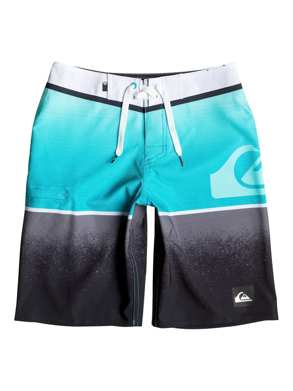 quiksilver, Boy's 8-16 Division Logo Vee 18" Boardshorts, SCUBA BLUE (blj7) 0 Boy's 8-16 Division Logo Vee 18" Boardshorts EQBBS03116 Quiksilver