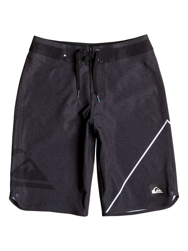 quiksilver, Boy's 8-16 New Wave 19" Boardshorts, BLACK (kvj6) 0 Boy's 8-16 New Wave 19" Boardshorts EQBBS03141 Quiksilver