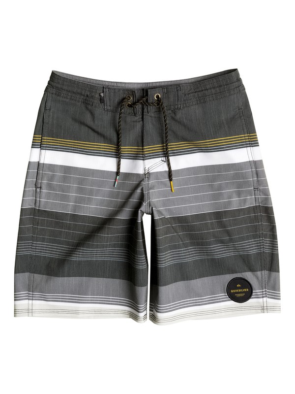quiksilver, Boy's 8-16 Swell Vision 17" Beachshorts, BLACK (kvj6) 0 Boy's 8-16 Swell Vision 17" Beachshorts EQBBS03145 Quiksilver