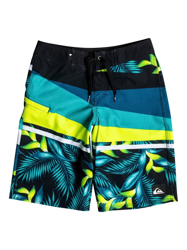 quiksilver, Slash Vee 19" - Board Shorts, MOROCCAN BLUE (bsg6) 0 Slash Vee 19" - Board Shorts Blue EQBBS03147 Quiksilver