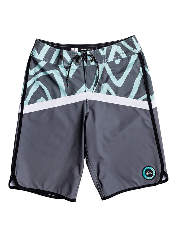 quiksilver, HIGHLINE TECHTONICS YOUTH 19, EGGSHELL BLUE (bfd6) 0 HIGHLINE TECHTONICS YOUTH 19 Azul EQBBS03231 Quiksilver