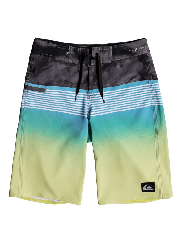 quiksilver, Boy's 8-16 Highline Lava Division 19" Boardshorts, CYAN BLUE (bkv6) 0 Boy's 8-16 Highline Lava Division 19" Boardshorts Blue EQBBS03232 Quiksilver