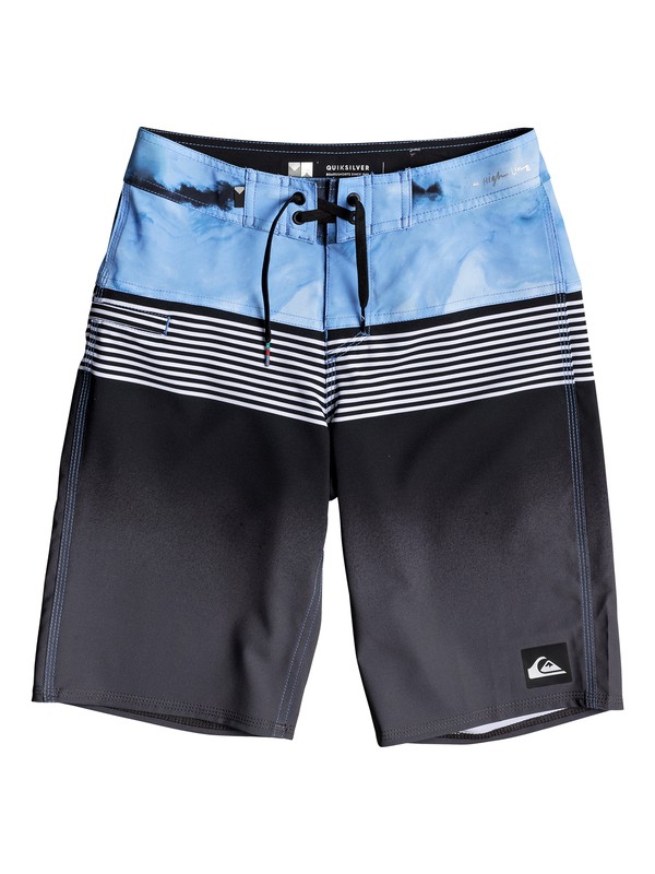quiksilver, Boy's 8-16 Highline Lava Division 19" Boardshorts, BLACK (kvj6) 0 Boy's 8-16 Highline Lava Division 19" Boardshorts Black EQBBS03232 Quiksilver