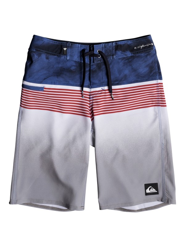 quiksilver, Boy's 8-16 Highline Lava Division 19" Boardshorts, WHITE (wbb6) 0 Boy's 8-16 Highline Lava Division 19" Boardshorts White EQBBS03232 Quiksilver