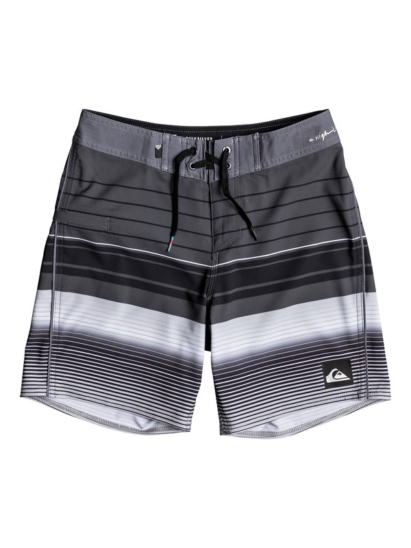 quiksilver, Highline Swell Vision 15" - Board Shorts for Boys 8-16, IRON GATE (kzm6) 0 Highline Swell Vision 15" - Board Shorts for Boys 8-16 Black EQBBS03238 Quiksilver