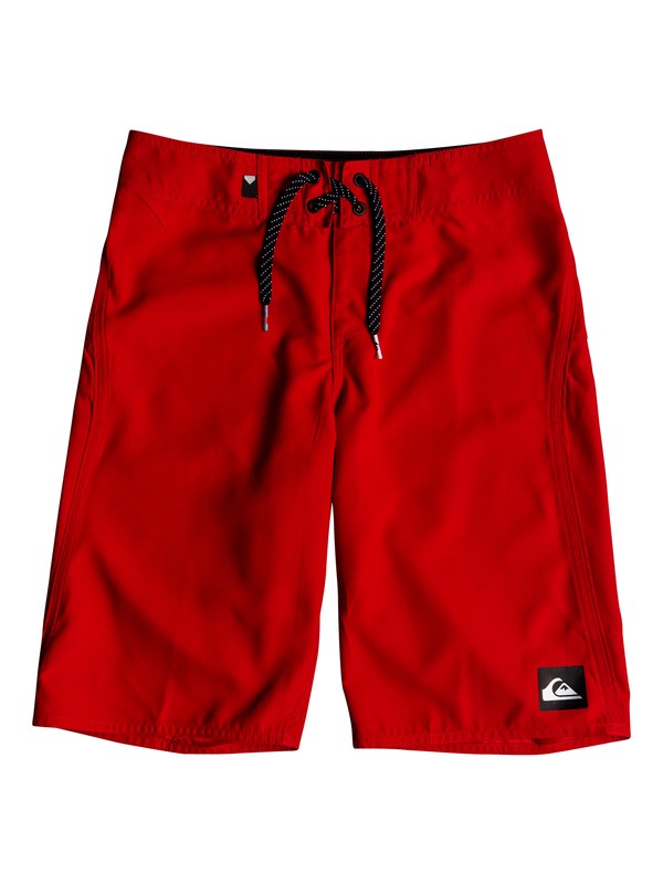 quiksilver, Boy's 8-16 Highline Kaimana 19" Boardshorts, QUIK RED (rqr0) 0 Boy's 8-16 Highline Kaimana 19" Boardshorts Red EQBBS03242 Quiksilver