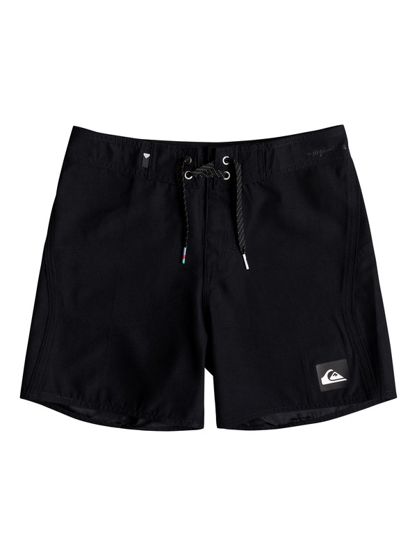 quiksilver, Highline Kaimana 14" - Board Shorts for Boys 8-16, BLACK (kvj0) 0 Highline Kaimana 14" - Board Shorts for Boys 8-16 Black EQBBS03243 Quiksilver