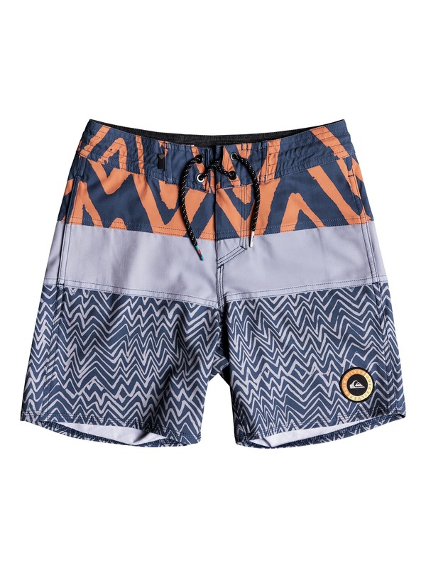quiksilver, Boy's 8-16 Techtonics 18" Beachshorts, SILVER SCONCE (szm6) 0 Boy's 8-16 Techtonics 18" Beachshorts Grey EQBBS03250 Quiksilver