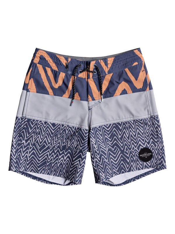 quiksilver, Techtonics 15" - Beachshorts, SILVER SCONCE (szm6) 0 Techtonics 15" - Beachshorts Grey EQBBS03251 Quiksilver