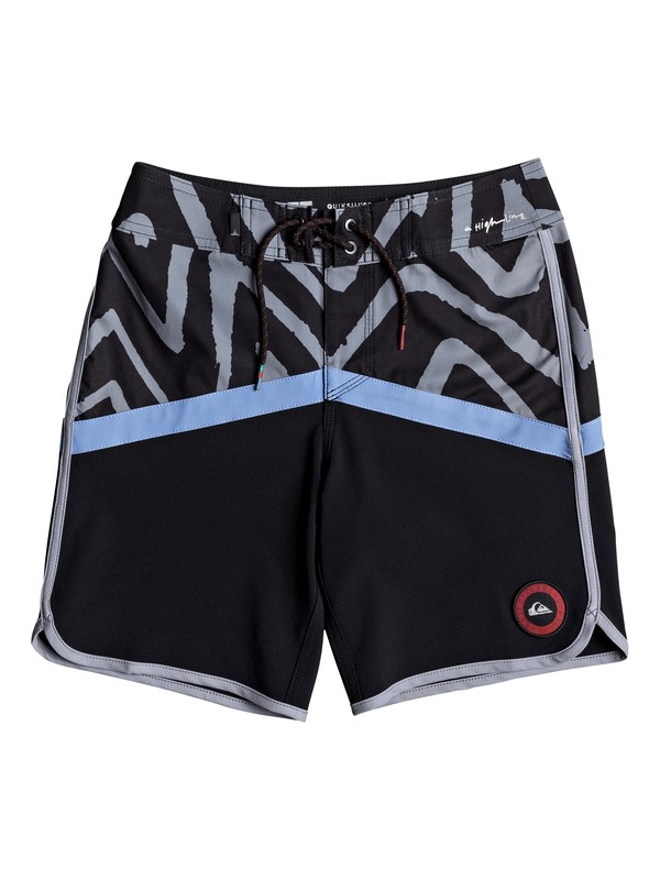 quiksilver, Highline Techtonics 16" - Board Shorts for Boys 8-16, REAL TEAL (bpr6) 0 Highline Techtonics 16" - Board Shorts for Boys 8-16 Blue EQBBS03257 Quiksilver
