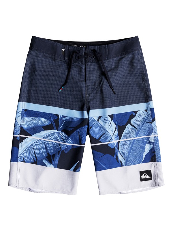 quiksilver, Boys 8 -16 Slab Island 19" Boardshorts, NAVY BLAZER (byj6) 0 Boys 8 -16 Slab Island 19" Boardshorts EQBBS03259 Quiksilver